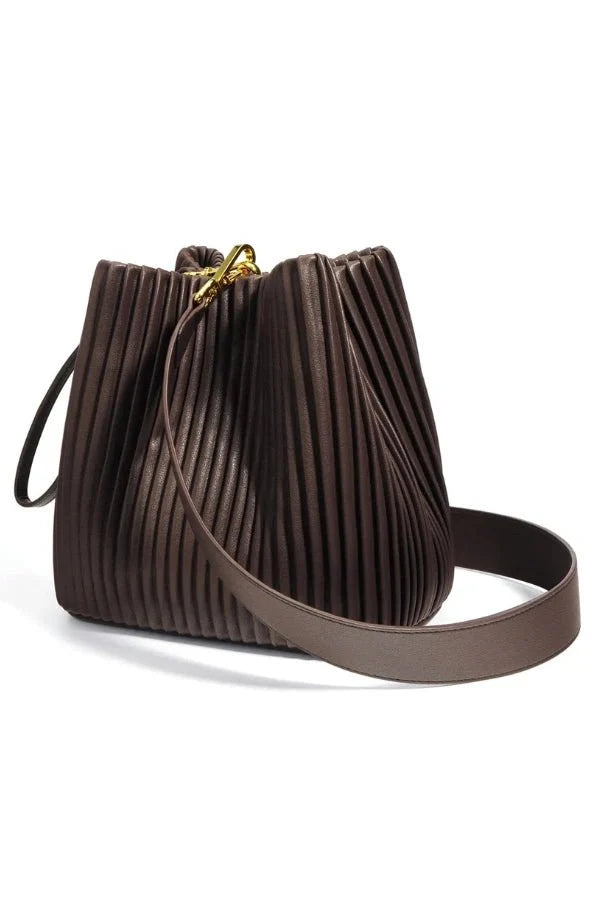 Celina Shoulder Bag - PU Leather Structured Convertible Carry - Image 20