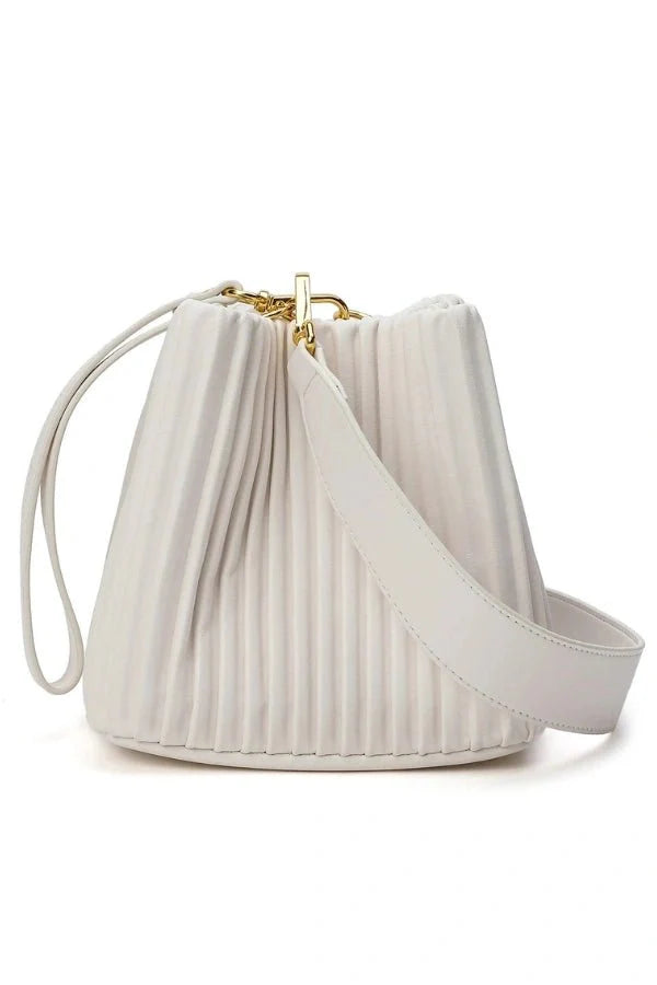 Celina Shoulder Bag - PU Leather Structured Convertible Carry - Image 13